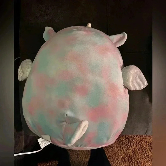 Squishmallow Large 14” Winona rainbow llama corn stuffed plush - Picture 3 of 3